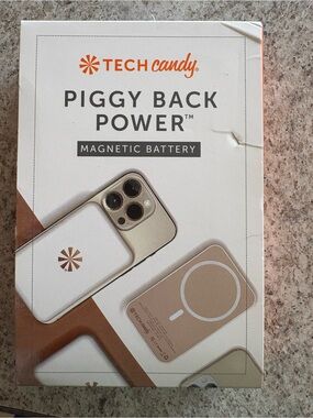 Tech Candy Piggy Back Power Magnetic Battery
